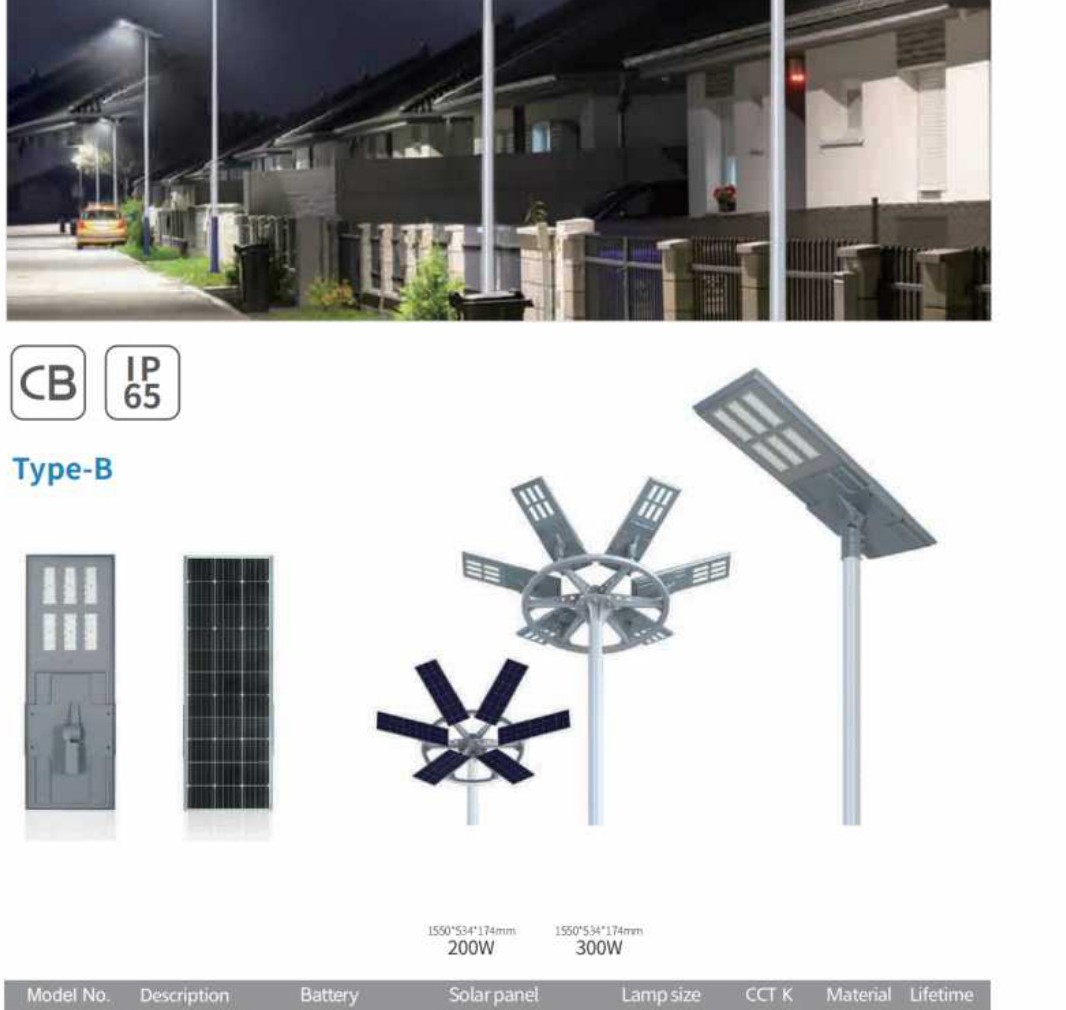 AIO Compact Solar Street Light 60W